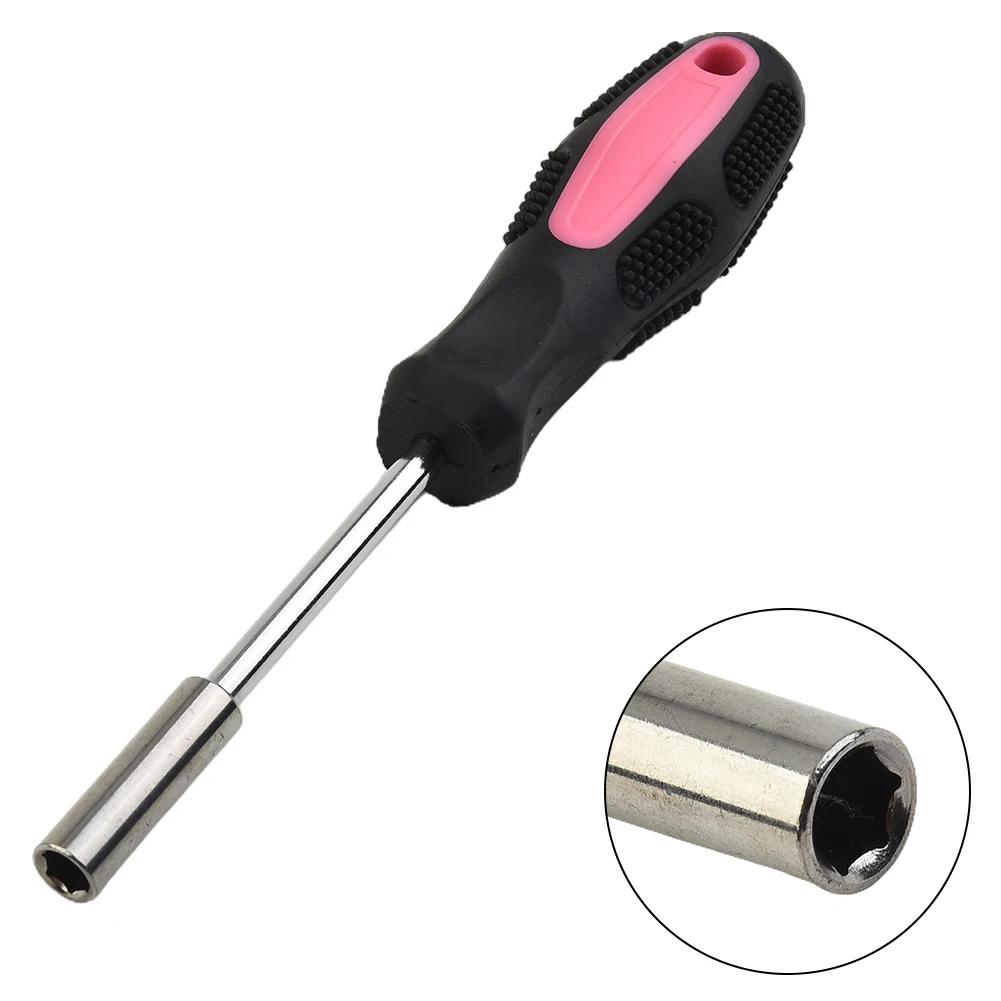 1pc Ʈ ڵ  ׳ƽ Ʈ Ȧ ũ ̹ ǳ ڵ   Hex Torx Phillips Ʈ  1/4 ġ (6.35mm)  ̺